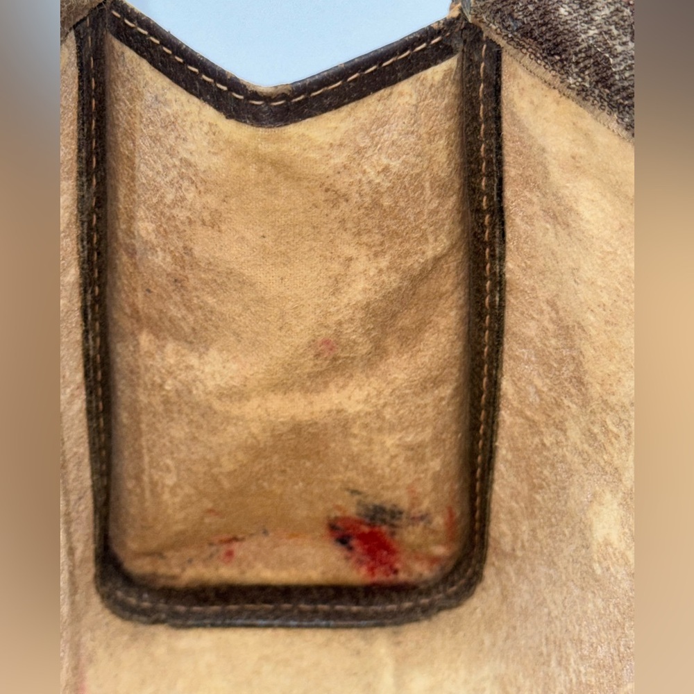 Vintage Gucci Clutch Bag  Brown PVC - Picture 6 of 15